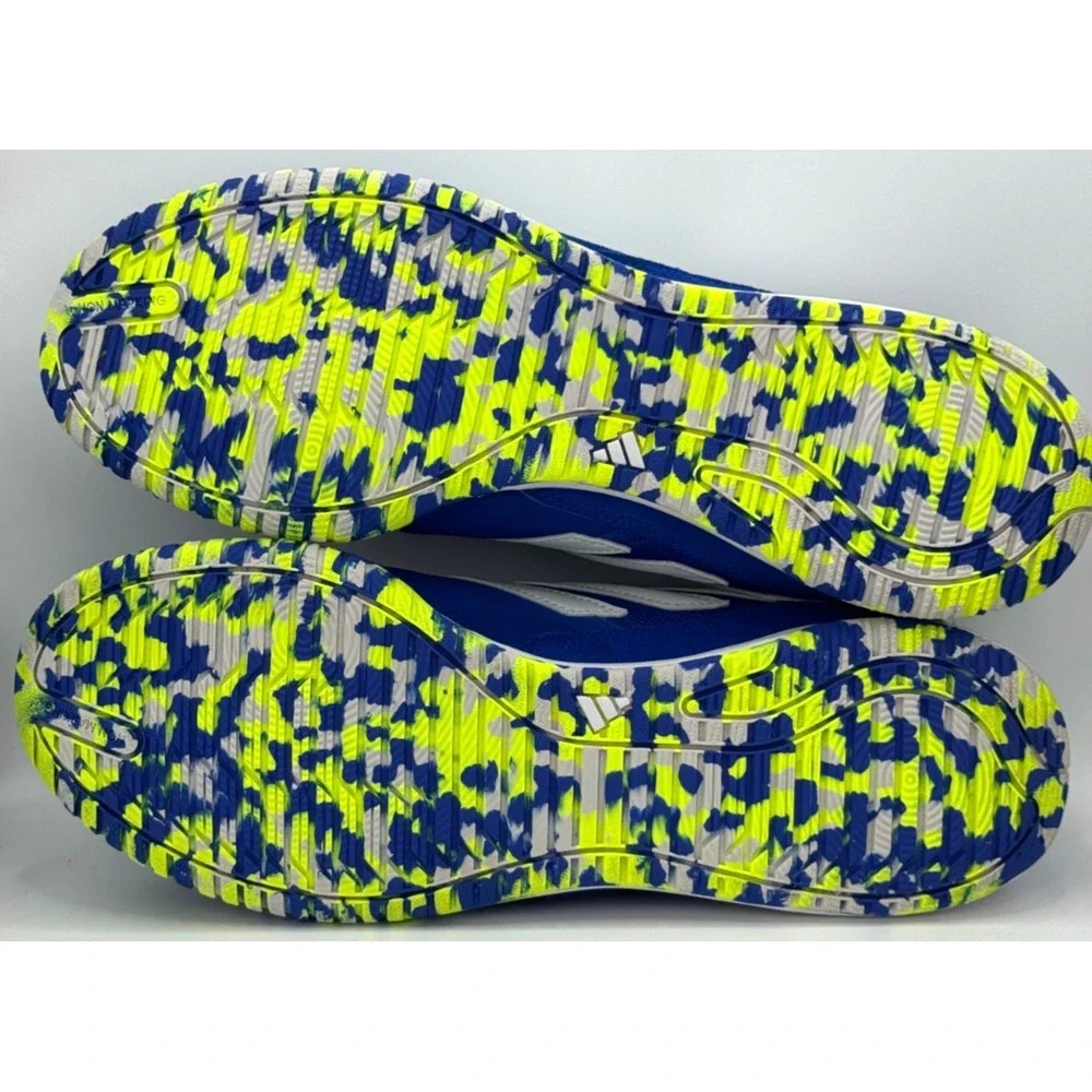 Sz 10.5 Mens Adidas Copa Gloro IN Blue White Yellow Indoor Soccer Shoes FZ6125